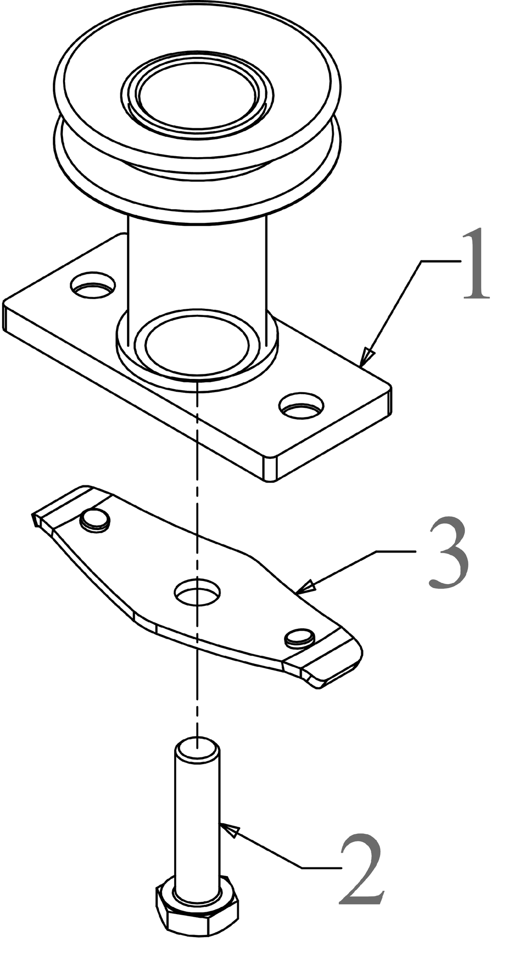 Blade Adapter Diagram and Parts List for SC500K (12AVP2KL710)(2023) Cub Cadet Lawn Mower